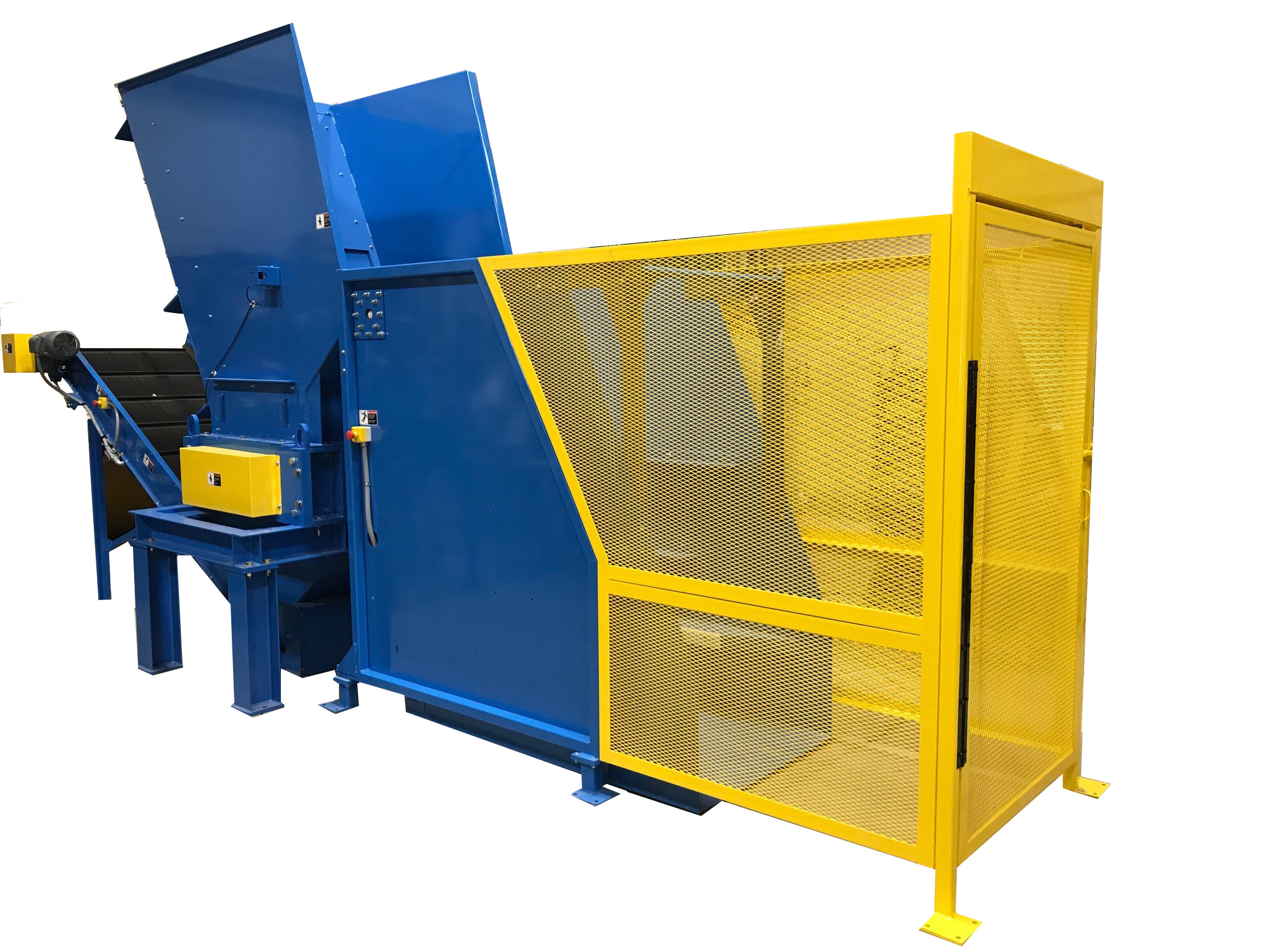 Double Shaft Shredder Machine Wood Products Scrap Recycling